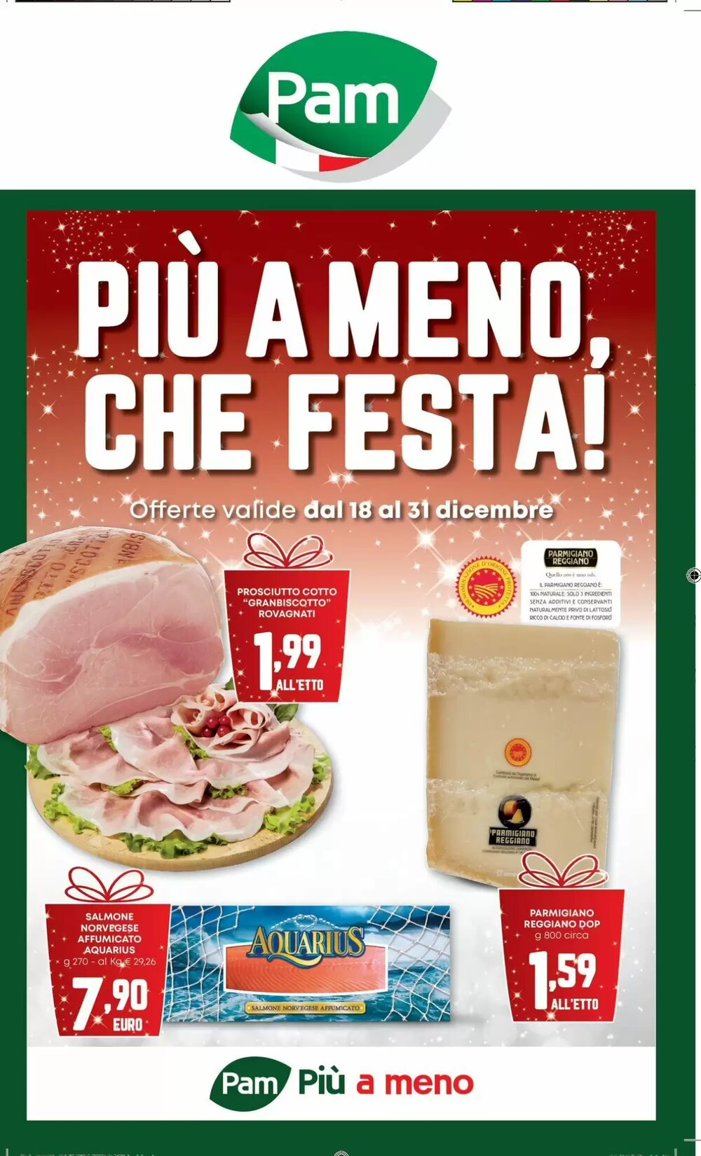 Volantino promozionale Pam  valide dal 18/12/2025 - Pagina 1.