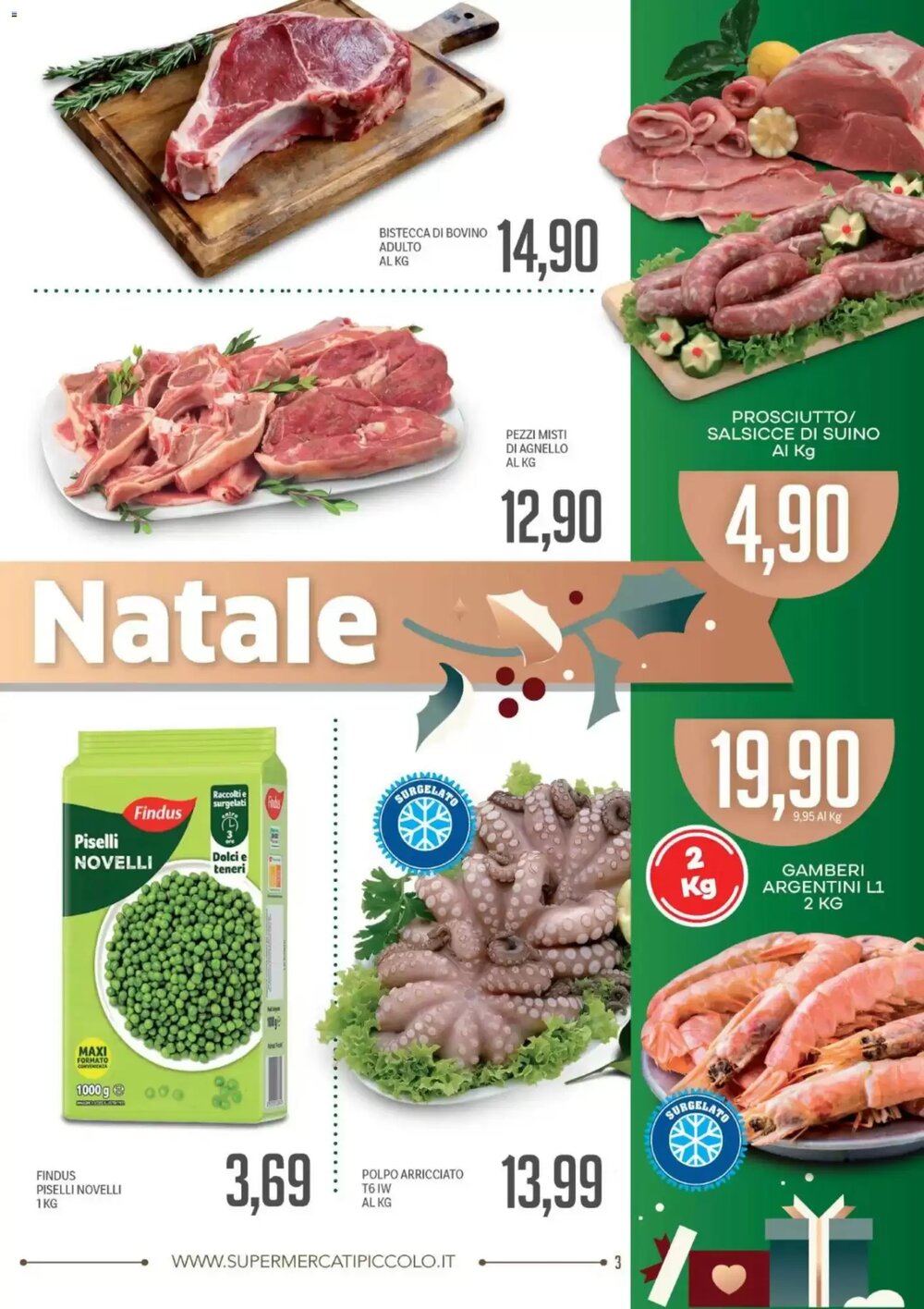 Volantino promozionale Supermercati Piccolo  valide dal 18/12/2025 - Pagina 3.
