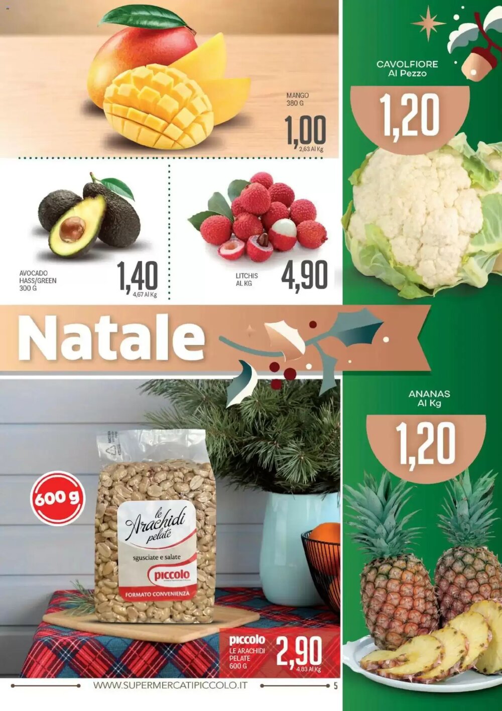 Volantino promozionale Supermercati Piccolo  valide dal 18/12/2025 - Pagina 5.