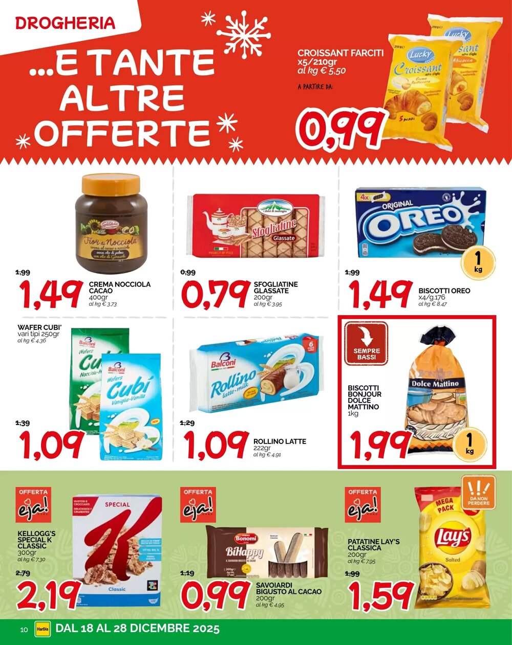 Volantino promozionale Hardis  valide dal 18/12/2025 - Pagina 10.