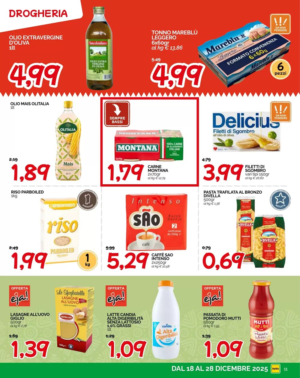 Volantino promozionale Hardis  valide dal 18/12/2025 - Pagina 11.