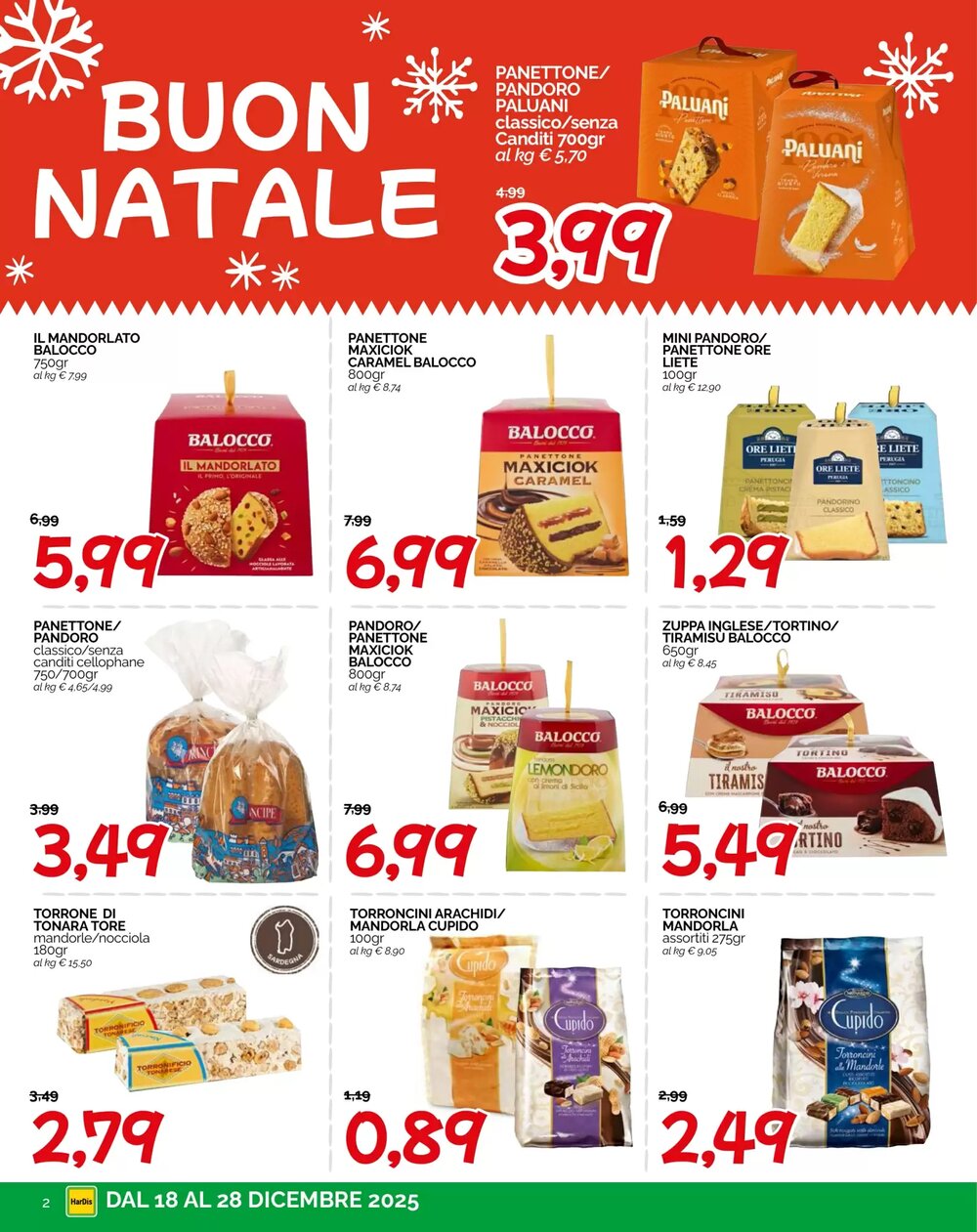 Volantino promozionale Hardis  valide dal 18/12/2025 - Pagina 2.
