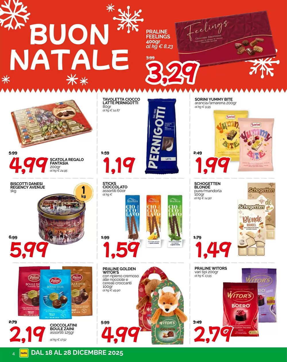 Volantino promozionale Hardis  valide dal 18/12/2025 - Pagina 4.