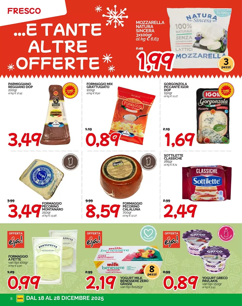 Volantino promozionale Hardis  valide dal 18/12/2025 - Pagina 8.
