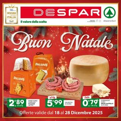 Volantino promozionale Despar Sicilia  valide dal 18/12/2025
