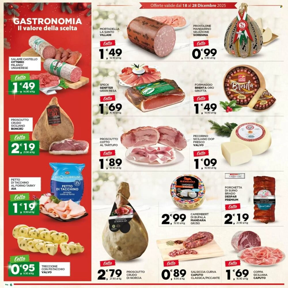 Volantino promozionale Despar Sicilia  valide dal 18/12/2025 - Pagina 6.