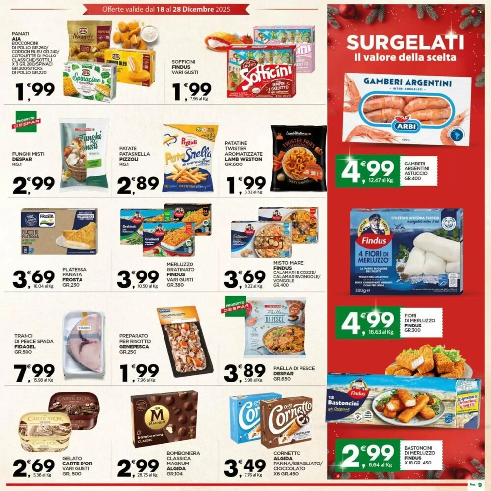 Volantino promozionale Despar Sicilia  valide dal 18/12/2025 - Pagina 9.