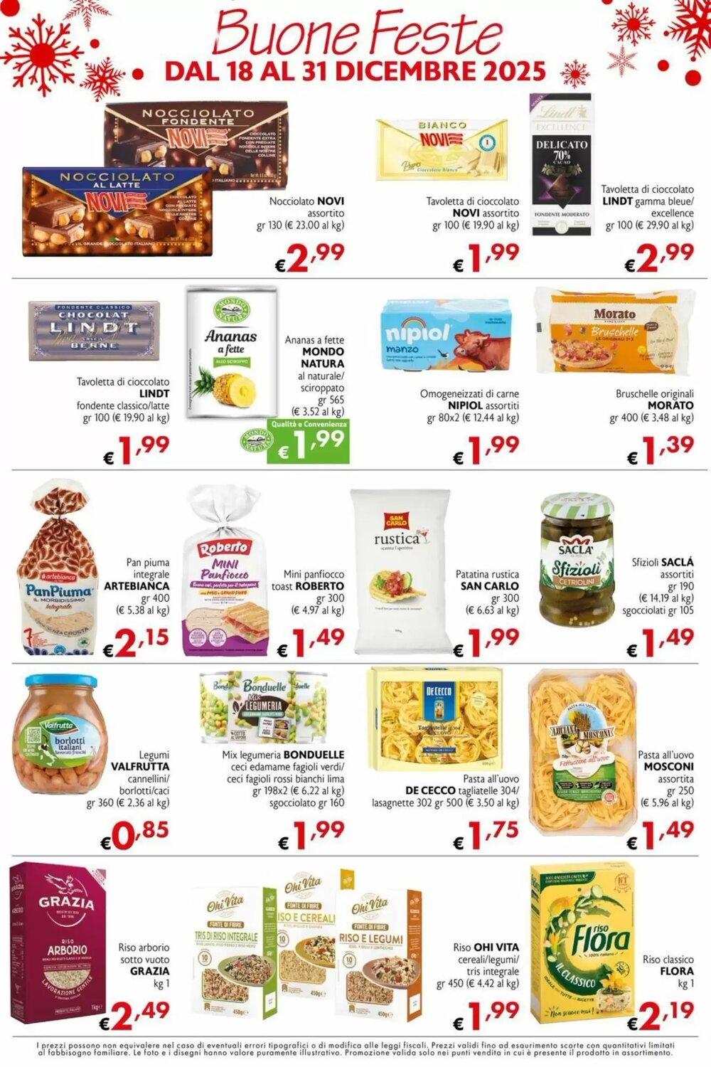 Volantino promozionale Maxi Supermercati  valide dal 18/12/2025 - Pagina 6.