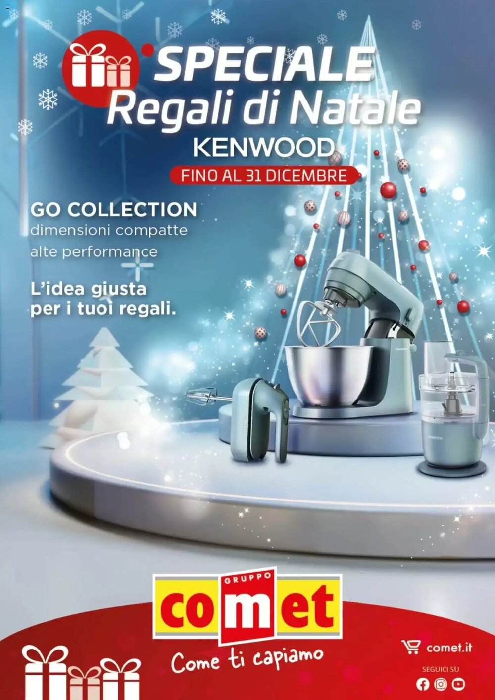 Volantino promozionale Comet  valide dal 19/12/2025 - Pagina 1.