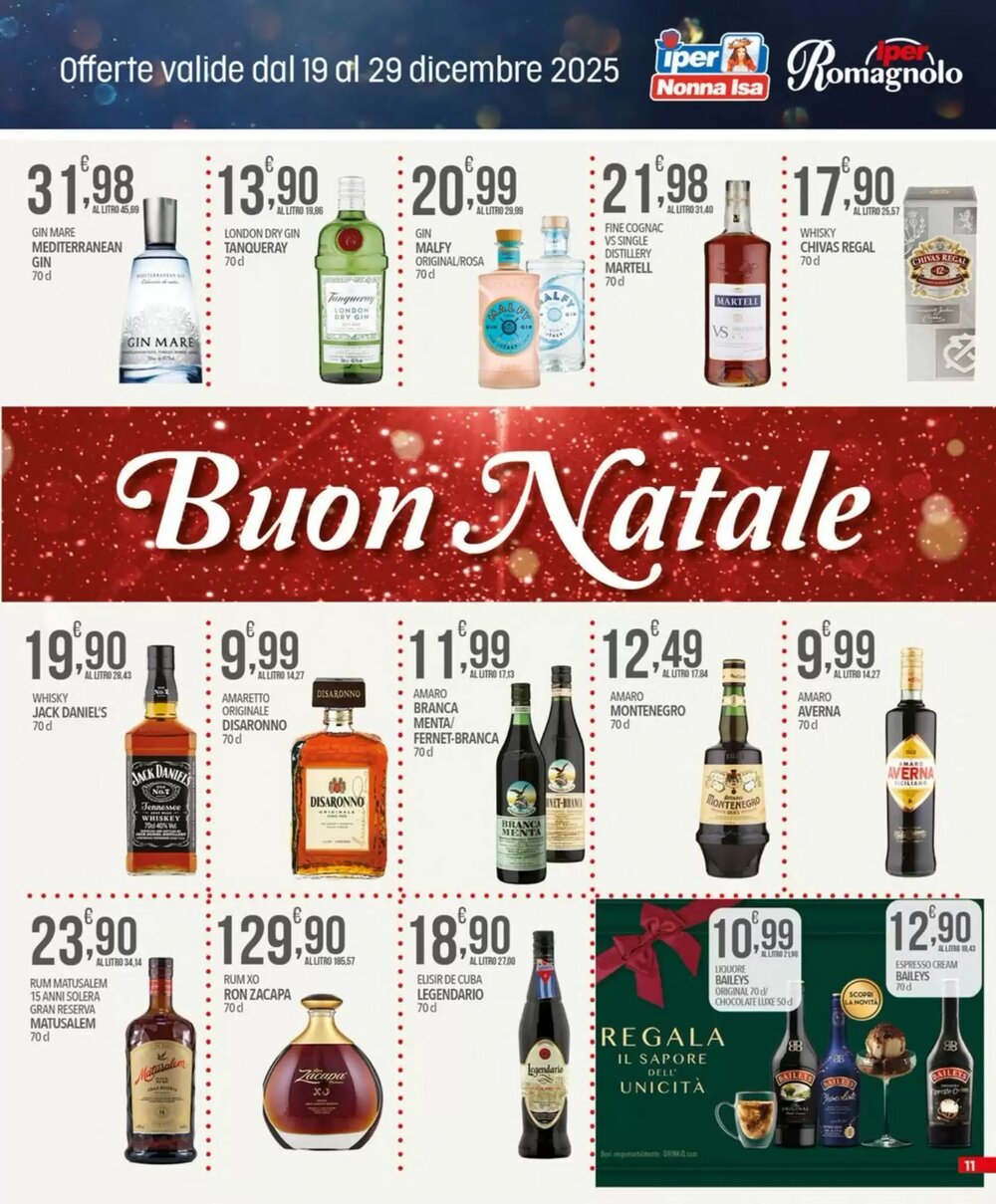 Volantino promozionale Iper Romagnolo  valide dal 19/12/2025 - Pagina 11.