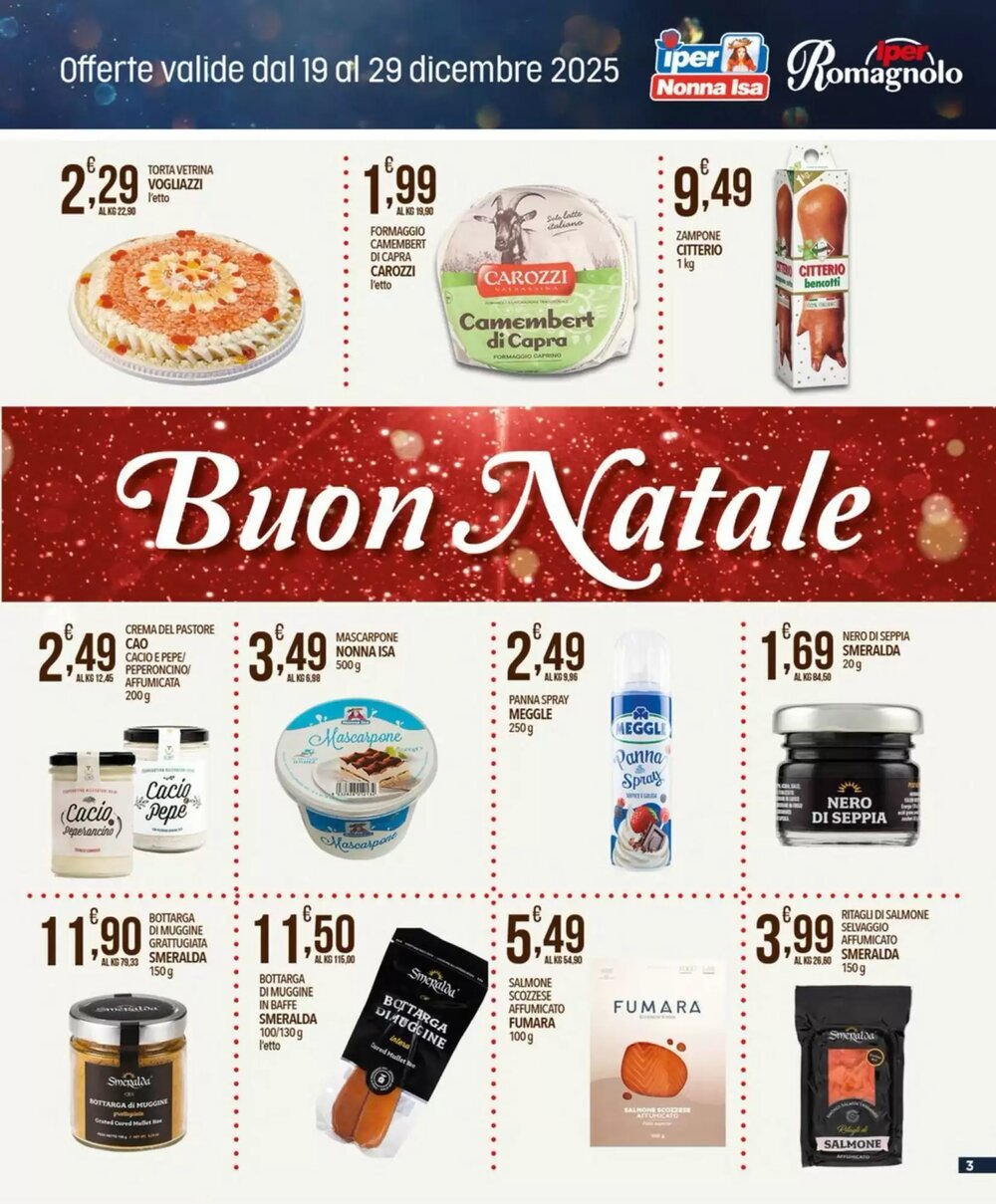 Volantino promozionale Iper Romagnolo  valide dal 19/12/2025 - Pagina 3.