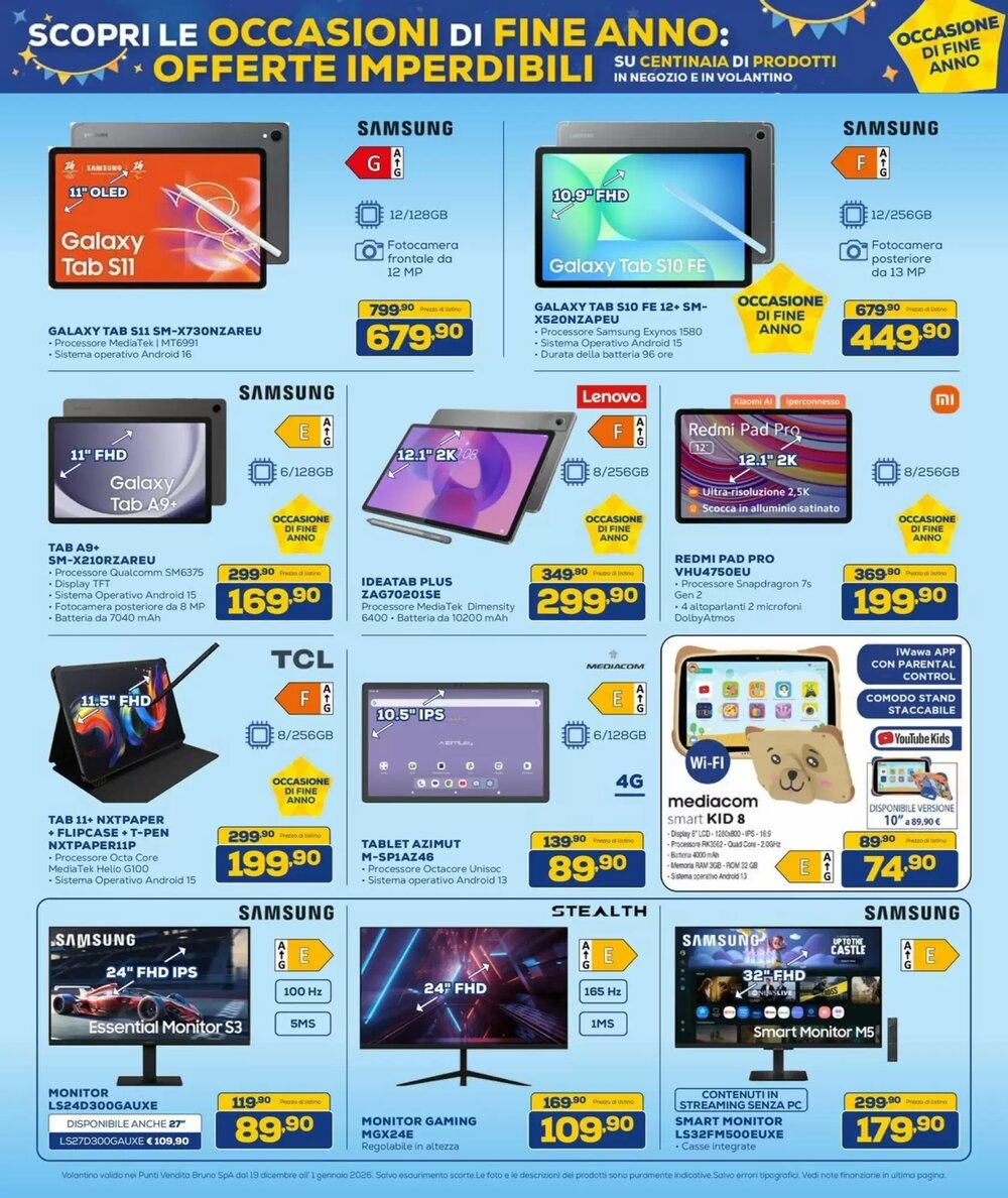 Volantino promozionale Euronics  valide dal 19/12/2025 - Pagina 8.