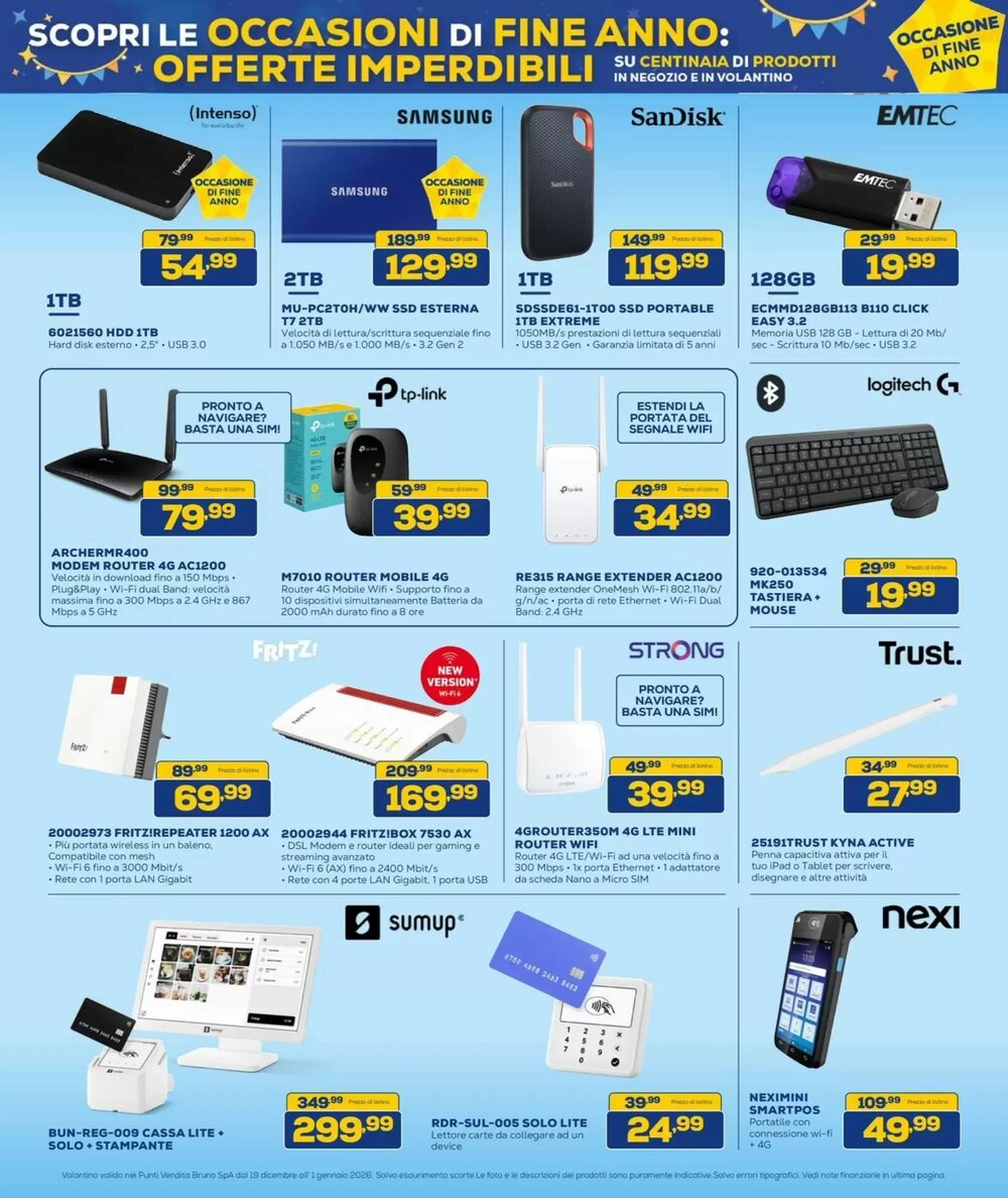 Volantino promozionale Euronics  valide dal 19/12/2025 - Pagina 9.