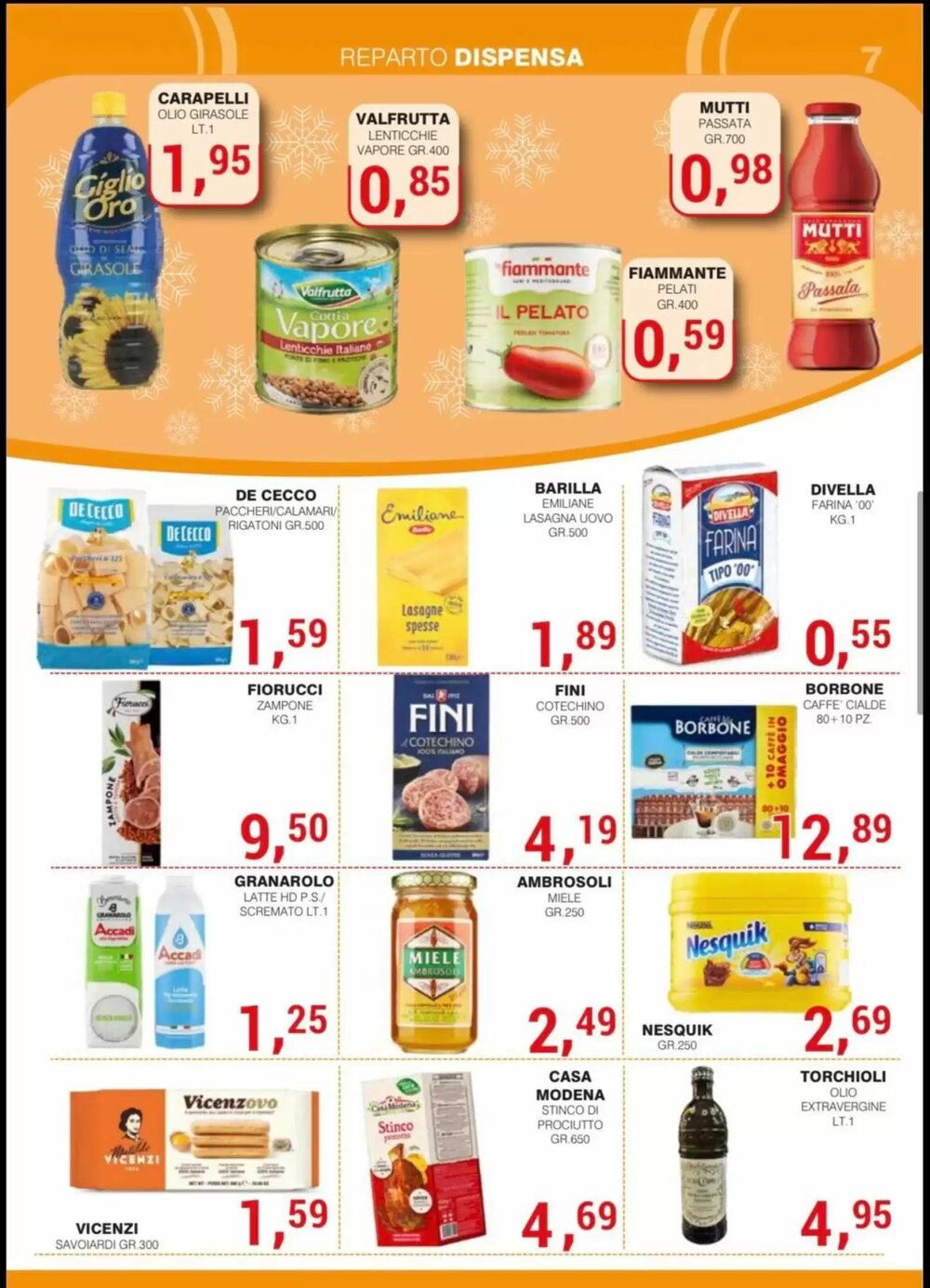 Volantino promozionale Supermercati Spesa Mia  valide dal 20/12/2025 - Pagina 7.