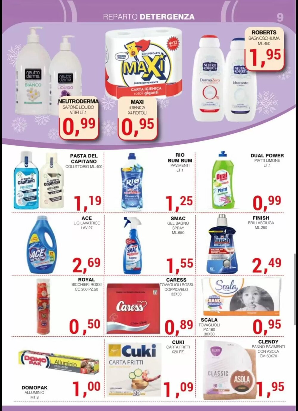 Volantino promozionale Supermercati Spesa Mia  valide dal 20/12/2025 - Pagina 9.