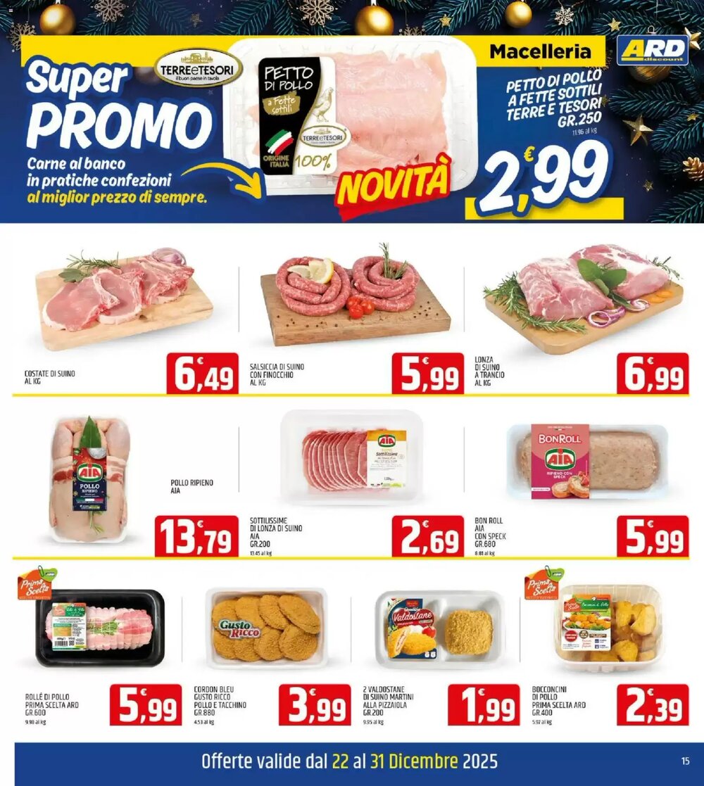 Volantino promozionale Ard Discount  valide dal 22/12/2025 - Pagina 15.