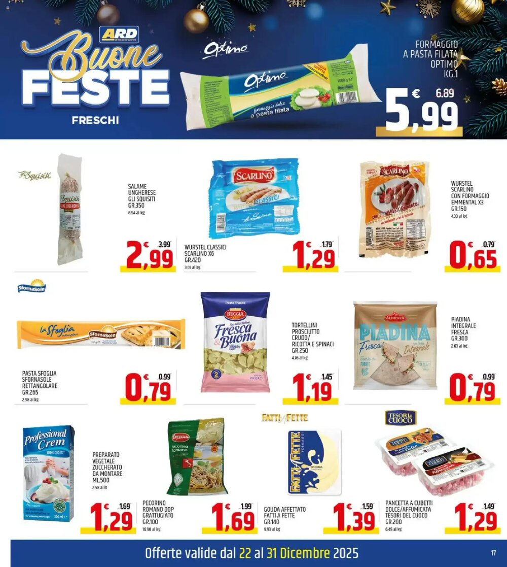 Volantino promozionale Ard Discount  valide dal 22/12/2025 - Pagina 17.