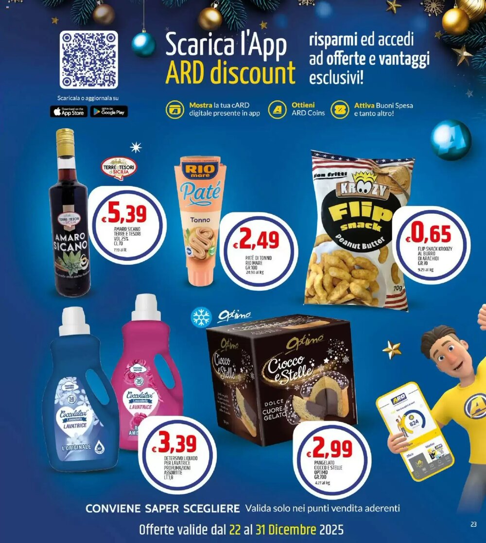 Volantino promozionale Ard Discount  valide dal 22/12/2025 - Pagina 23.