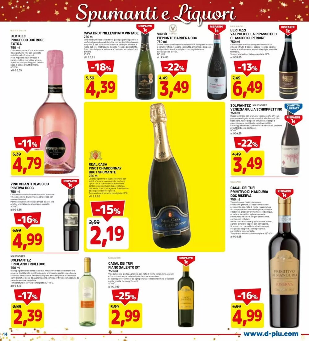 Volantino promozionale DPiù  valide dal 22/12/2025 - Pagina 14.