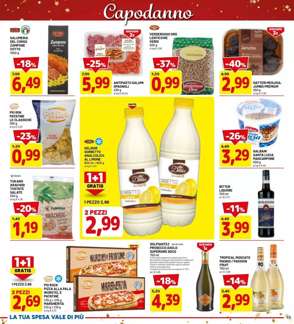 Volantino promozionale DPiù  valide dal 22/12/2025 - Pagina 15.