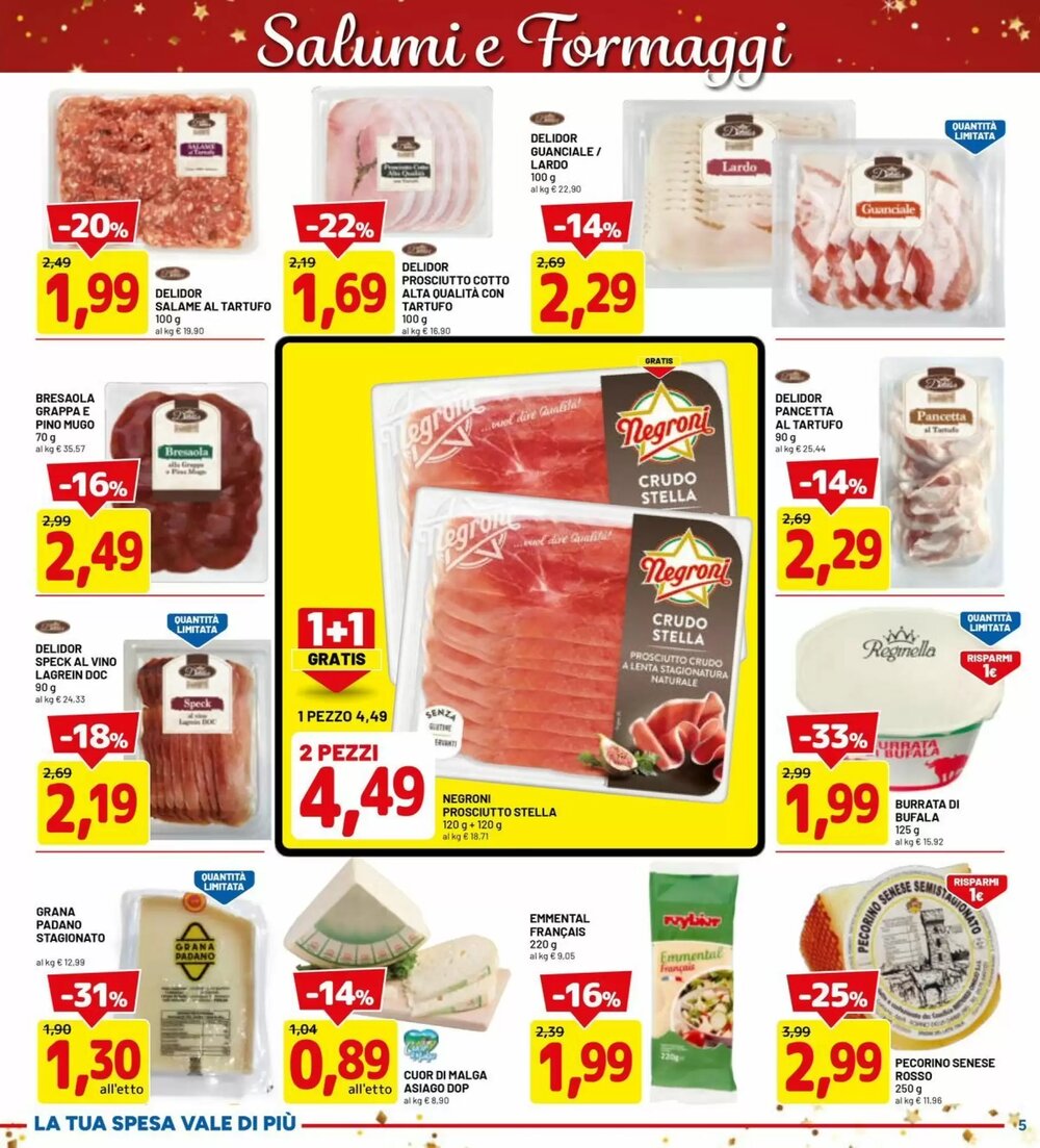 Volantino promozionale DPiù  valide dal 22/12/2025 - Pagina 5.