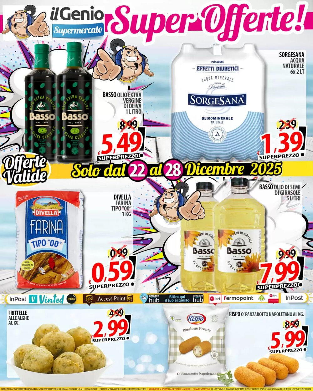 Volantino promozionale Il Genio Supermercato  valide dal 22/12/2025 - Pagina 1.