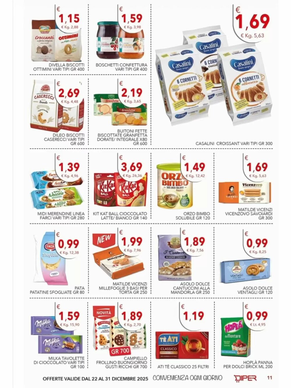 Volantino promozionale Diper  valide dal 22/12/2025 - Pagina 11.