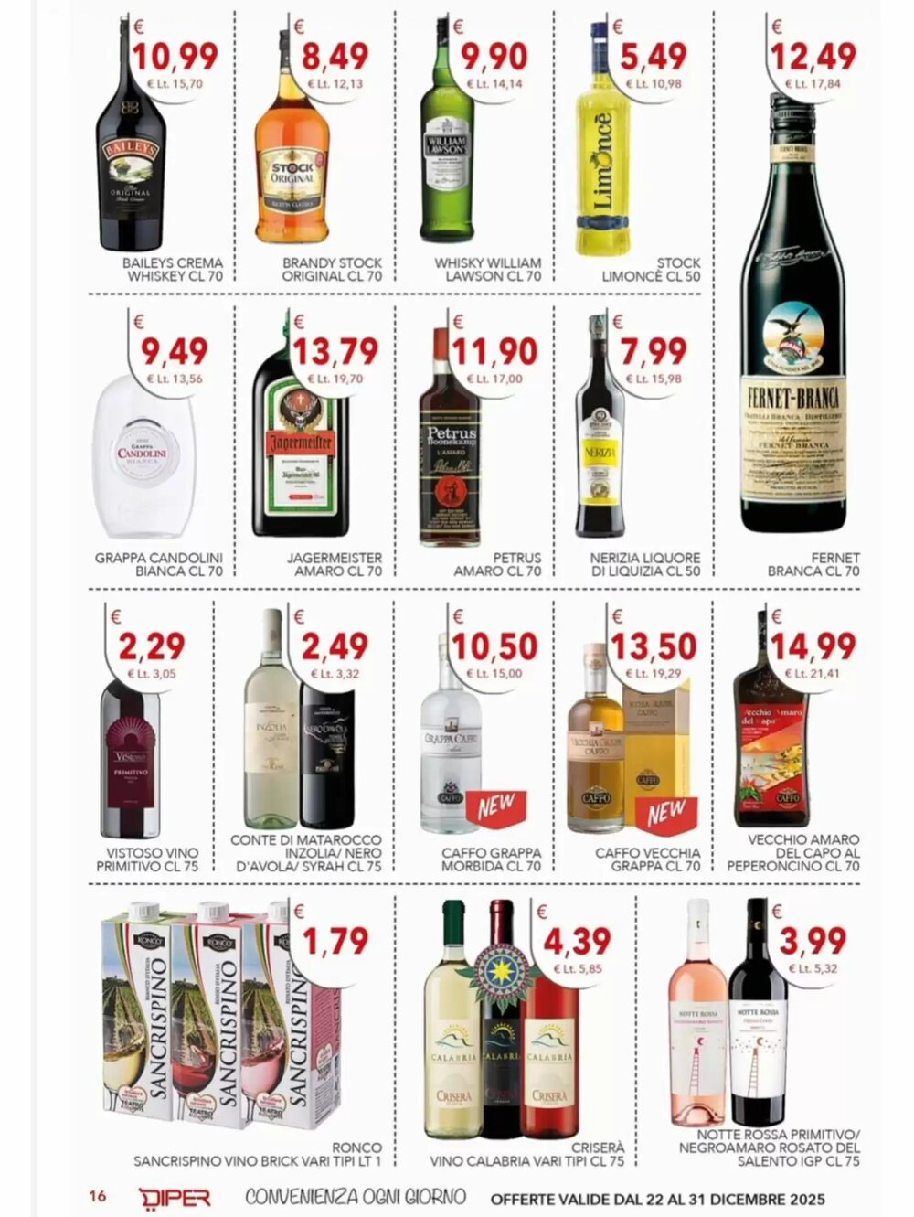 Volantino promozionale Diper  valide dal 22/12/2025 - Pagina 16.