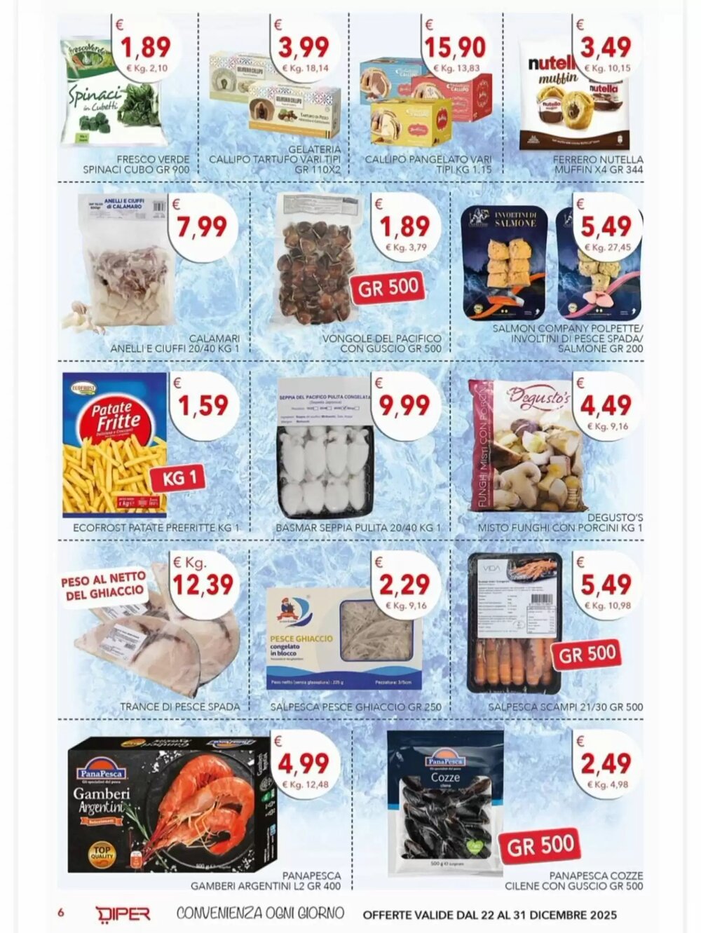 Volantino promozionale Diper  valide dal 22/12/2025 - Pagina 6.