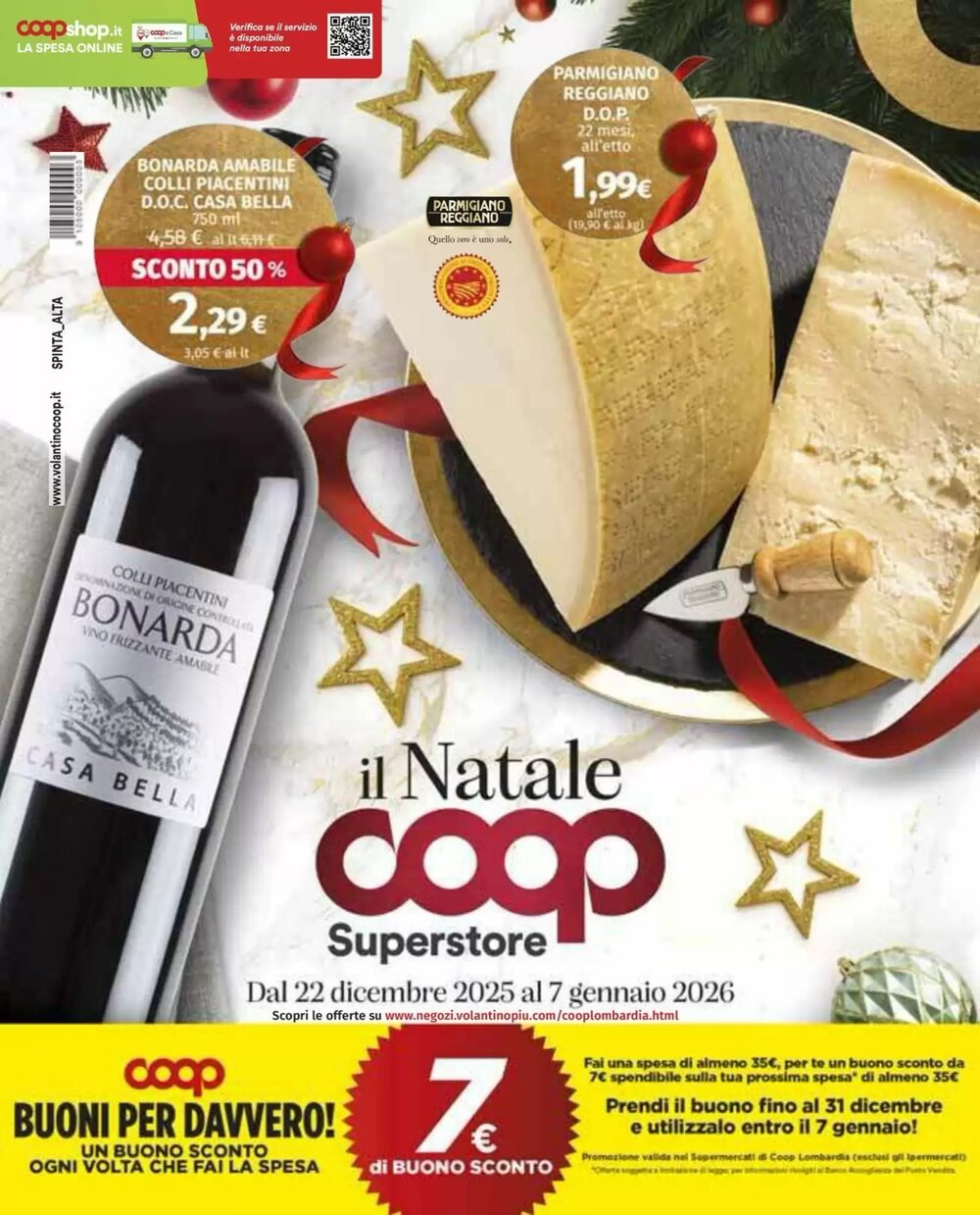Volantino promozionale Coop  valide dal 22/12/2025 - Pagina 1.