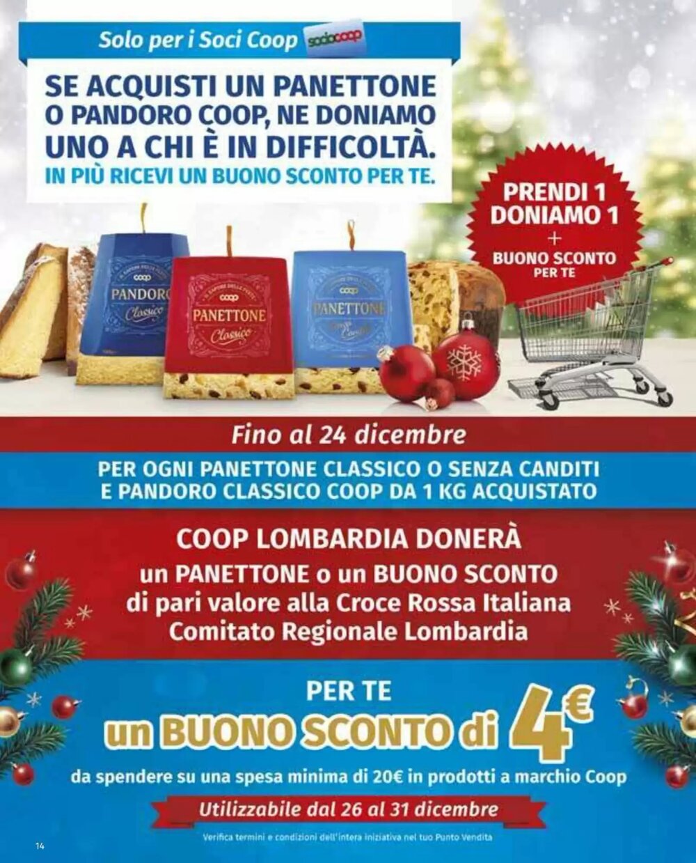 Volantino promozionale Coop  valide dal 22/12/2025 - Pagina 14.