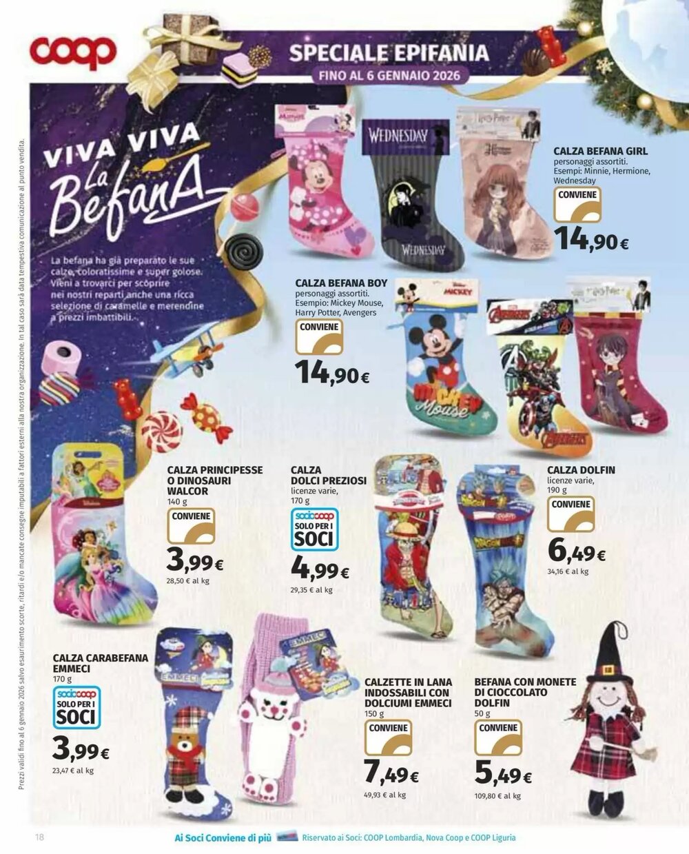 Volantino promozionale Coop  valide dal 22/12/2025 - Pagina 18.