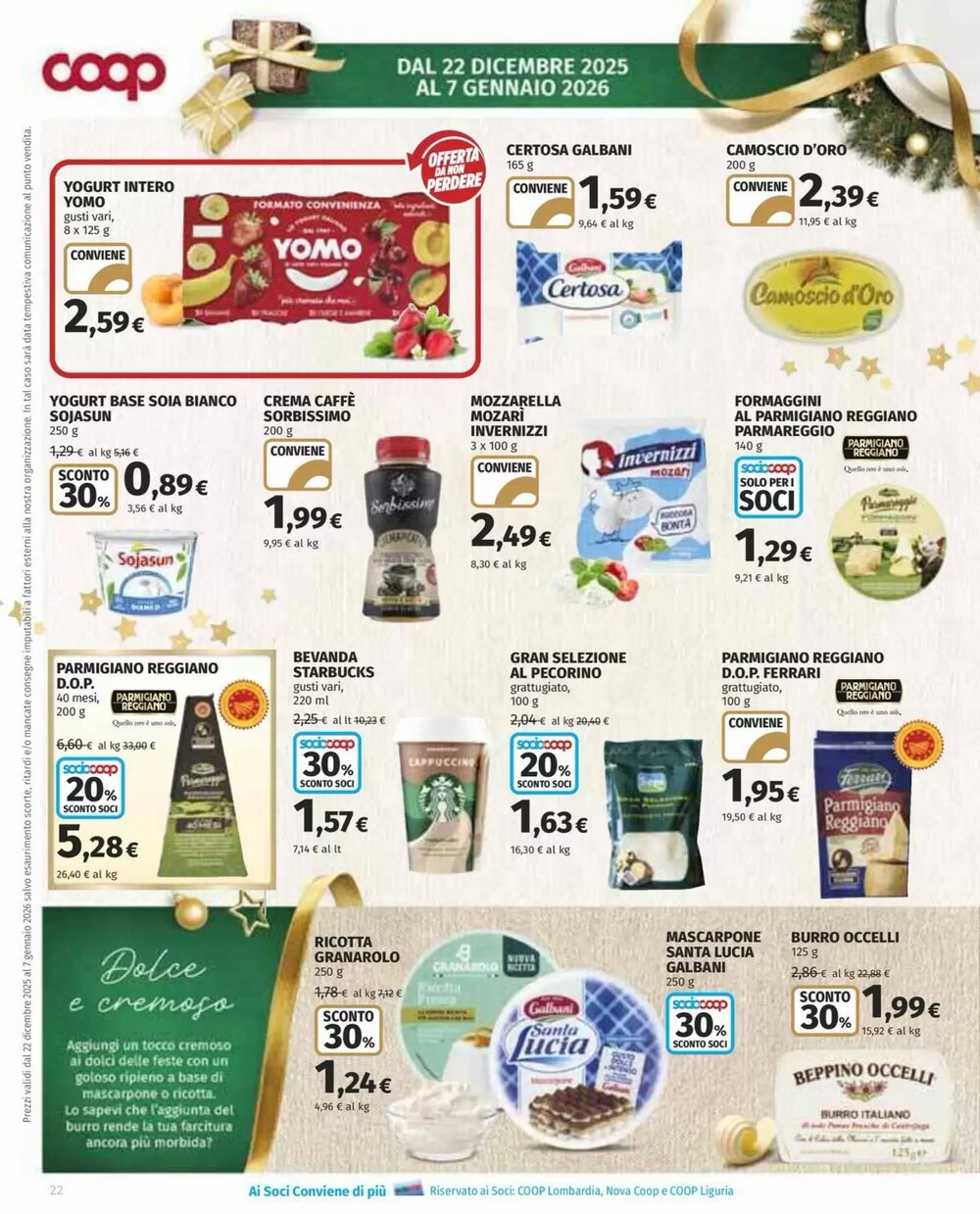 Volantino promozionale Coop  valide dal 22/12/2025 - Pagina 22.