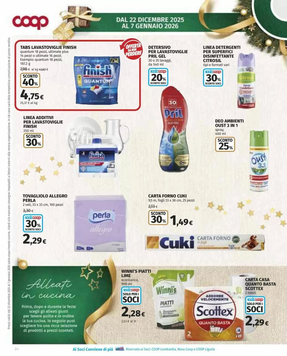Volantino promozionale Coop  valide dal 22/12/2025 - Pagina 24.