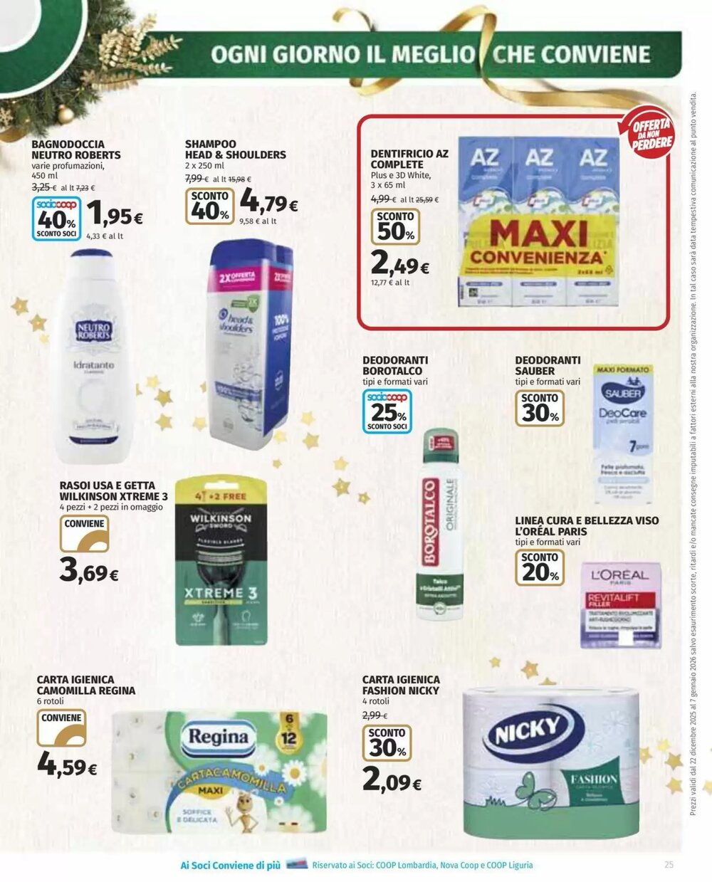 Volantino promozionale Coop  valide dal 22/12/2025 - Pagina 25.