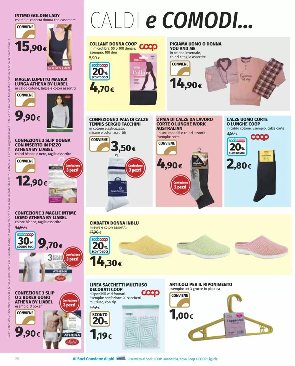 Volantino promozionale Coop  valide dal 22/12/2025 - Pagina 28.