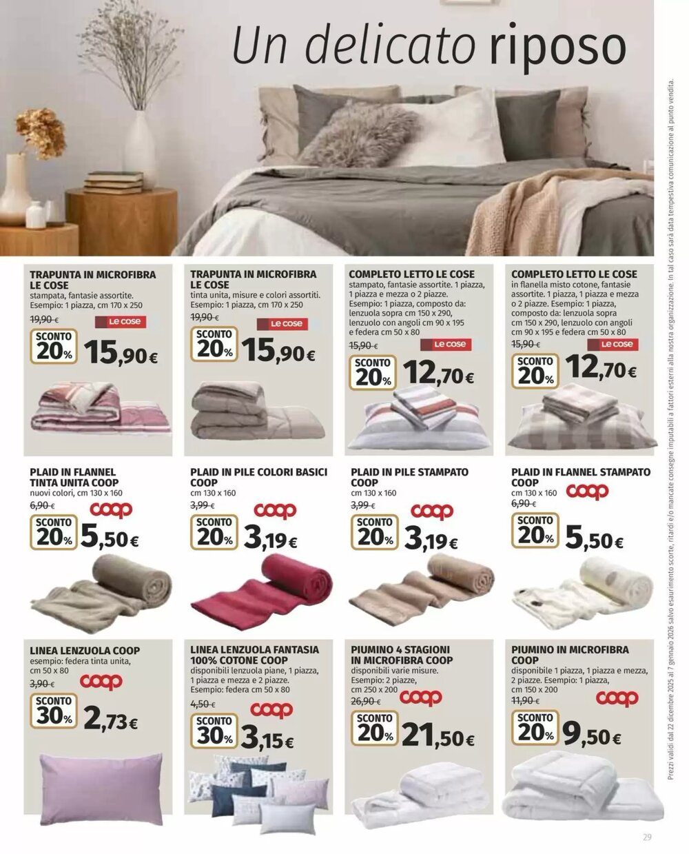 Volantino promozionale Coop  valide dal 22/12/2025 - Pagina 29.