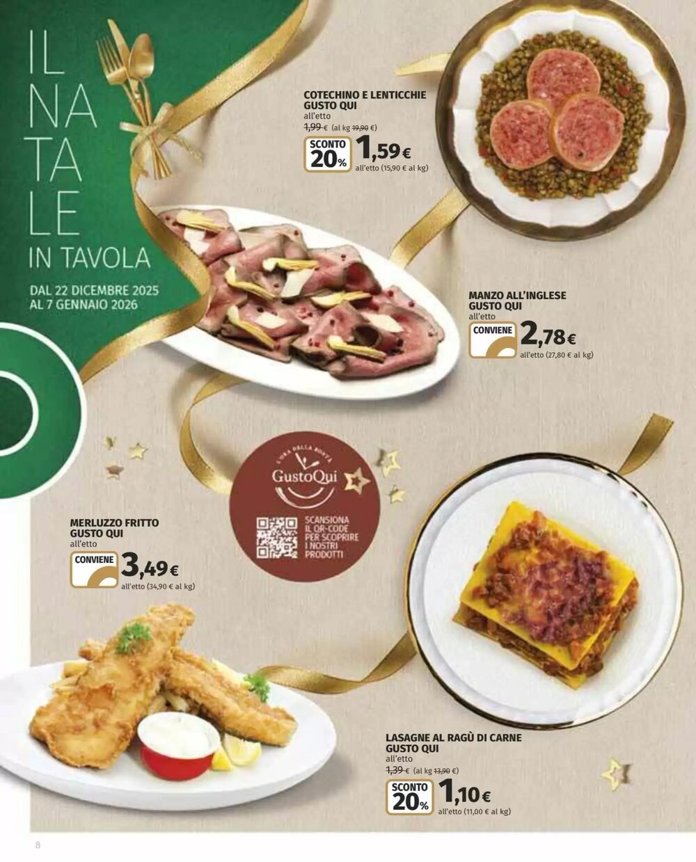 Volantino promozionale Coop  valide dal 22/12/2025 - Pagina 8.