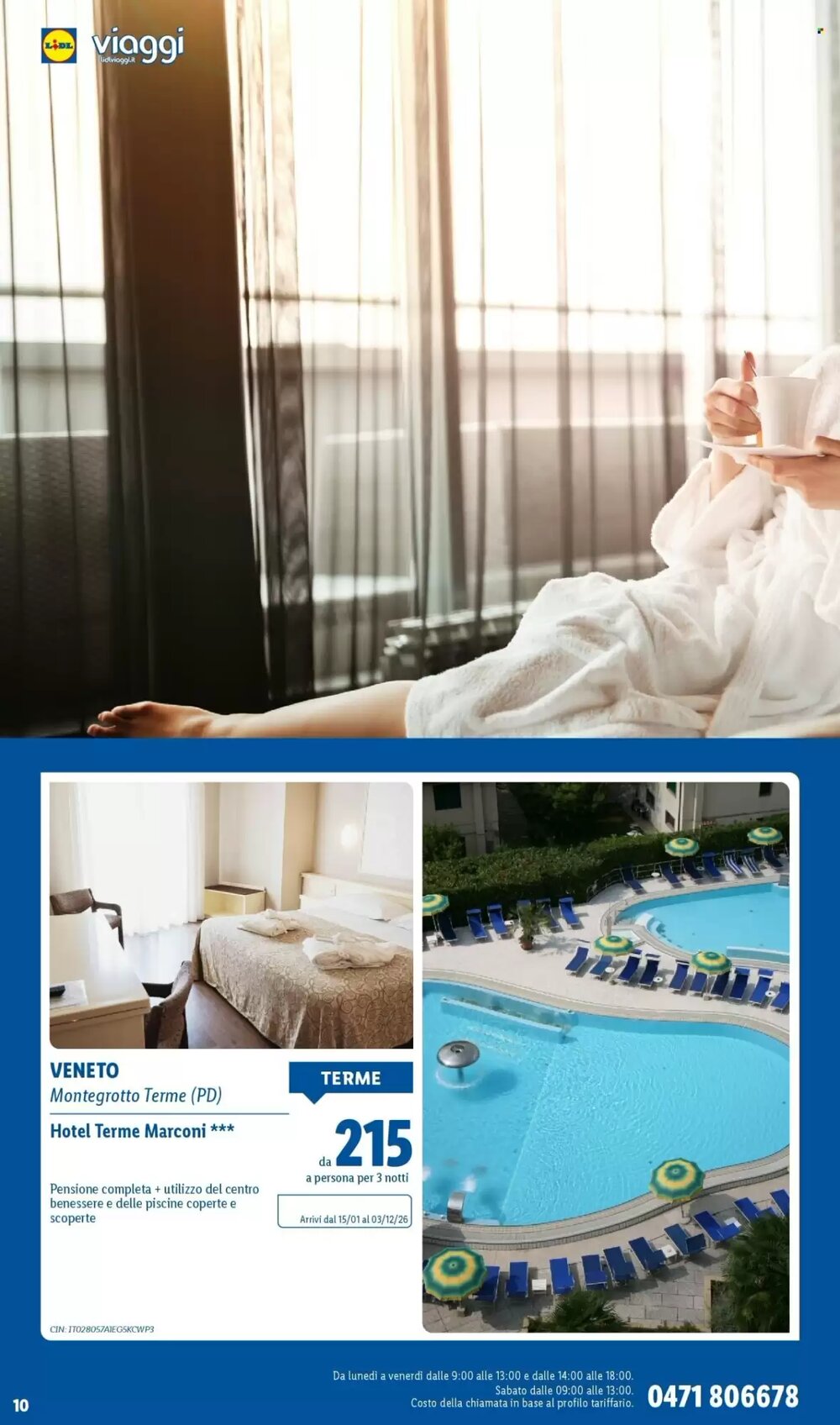 Volantino promozionale Lidl Viaggi  valide dal 22/12/2025 - Pagina 10.