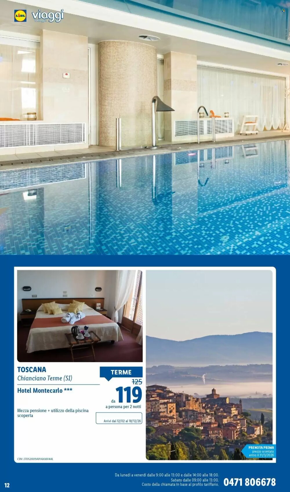 Volantino promozionale Lidl Viaggi  valide dal 22/12/2025 - Pagina 12.