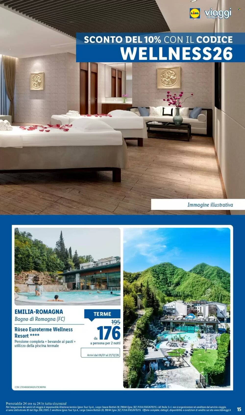 Volantino promozionale Lidl Viaggi  valide dal 22/12/2025 - Pagina 15.