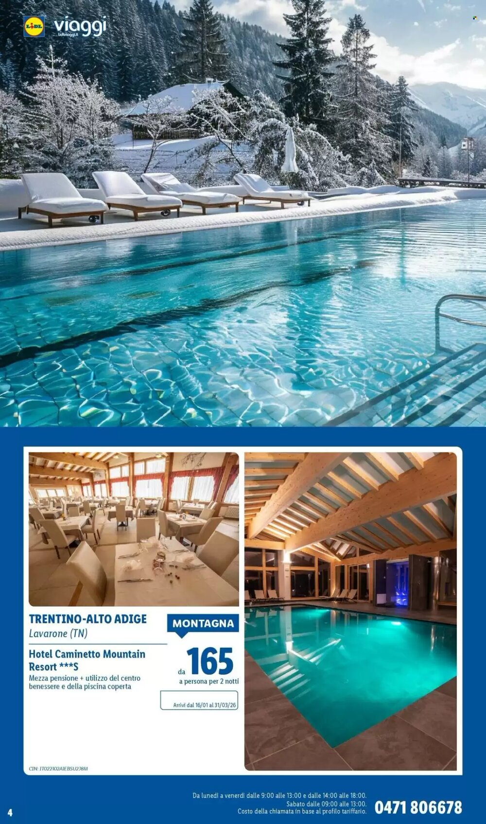 Volantino promozionale Lidl Viaggi  valide dal 22/12/2025 - Pagina 4.