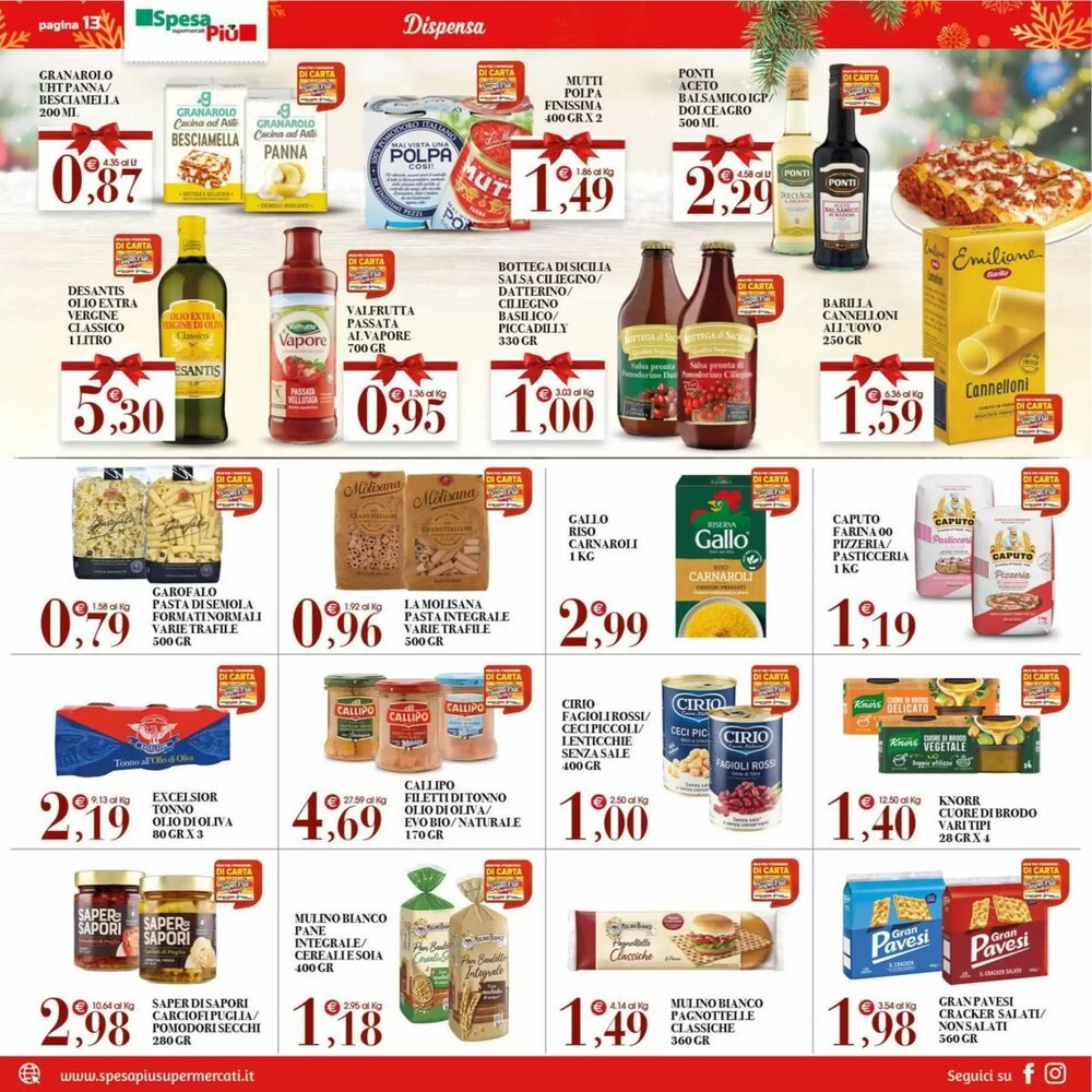 Volantino promozionale SpesaPiù Supermercati  valide dal 23/12/2025 - Pagina 13.