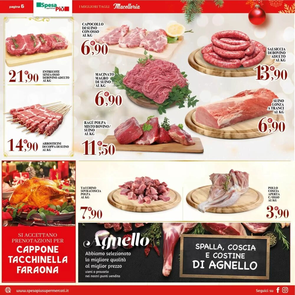 Volantino promozionale SpesaPiù Supermercati  valide dal 23/12/2025 - Pagina 6.