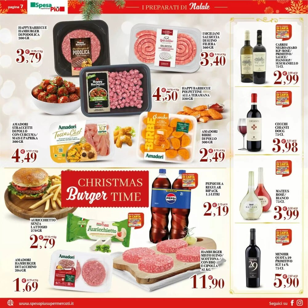 Volantino promozionale SpesaPiù Supermercati  valide dal 23/12/2025 - Pagina 7.