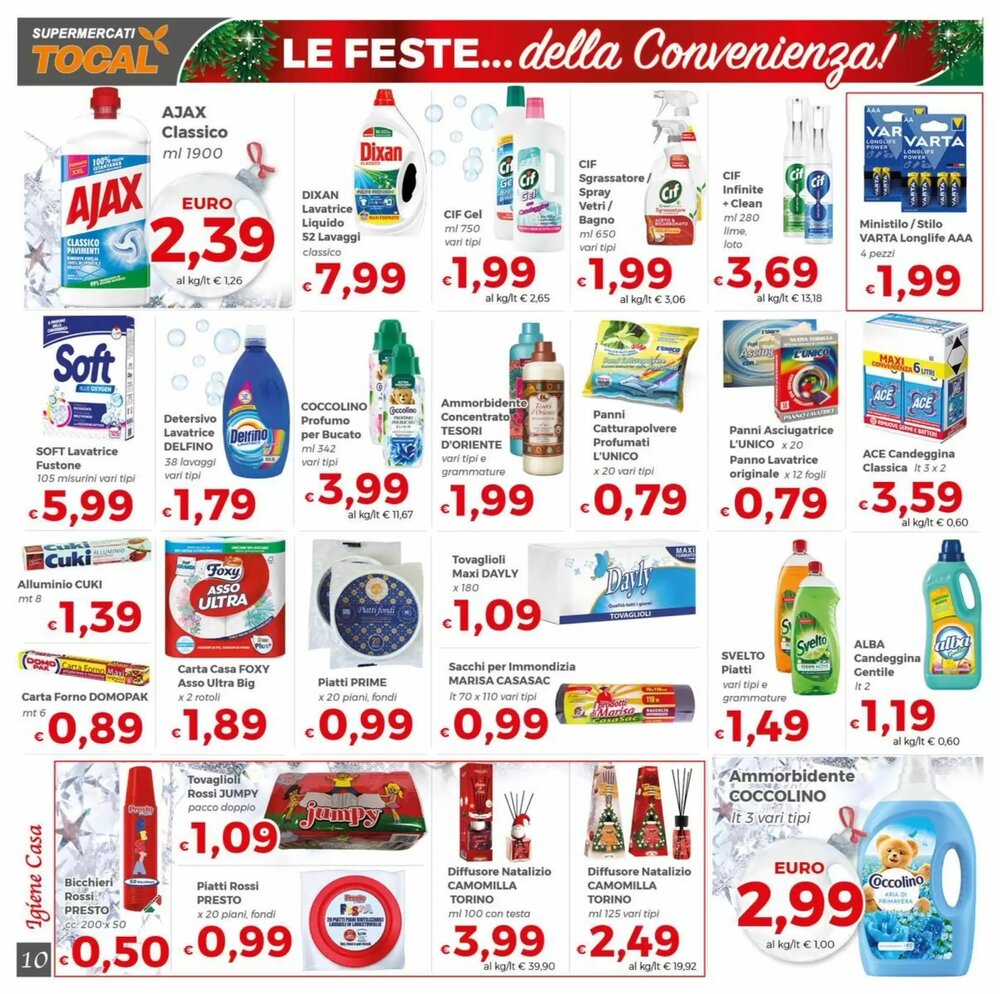 Volantino promozionale Tocal  valide dal 23/12/2025 - Pagina 10.