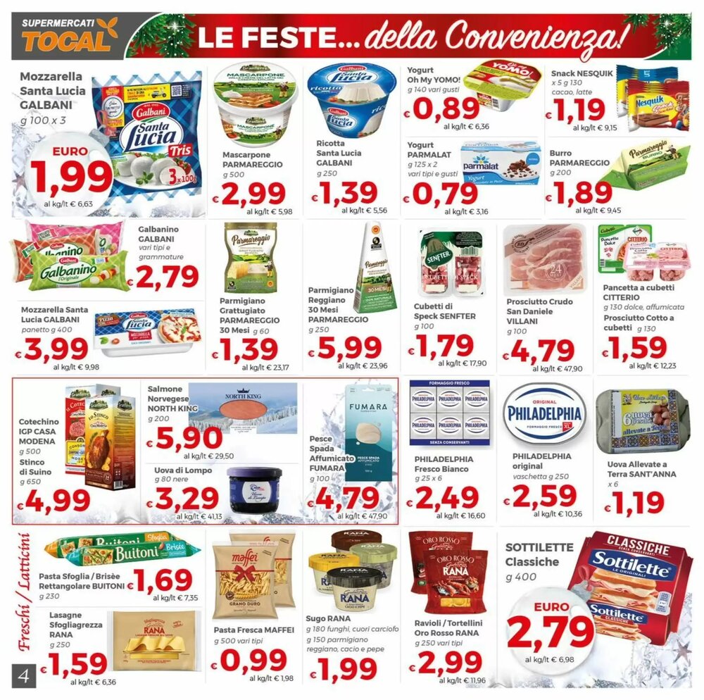 Volantino promozionale Tocal  valide dal 23/12/2025 - Pagina 4.