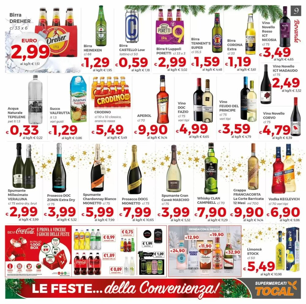 Volantino promozionale Tocal  valide dal 23/12/2025 - Pagina 9.
