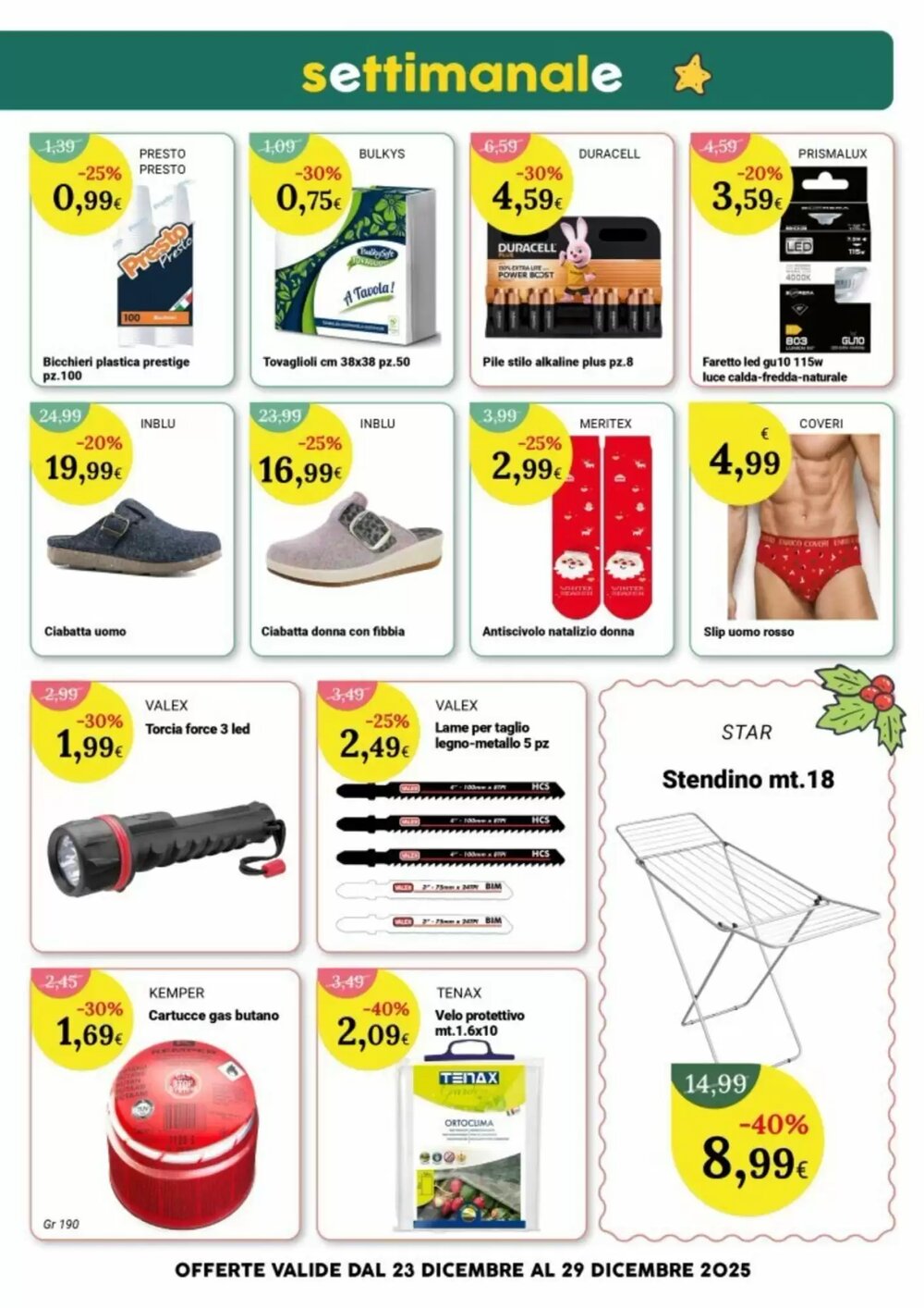 Volantino promozionale Re Mercato Lucrezia  valide dal 23/12/2025 - Pagina 3.