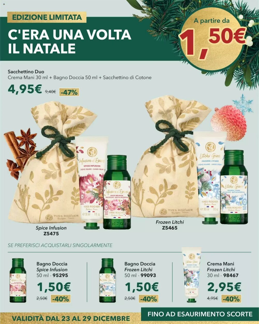 Volantino promozionale Yves Rocher  valide dal 23/12/2025 - Pagina 13.